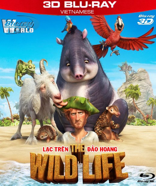 Z194.Robinson Crusoe - The Wild Life 2016 - Lạc Trên Hoang Đảo 3D50G (DTS-HD MA 5.1)